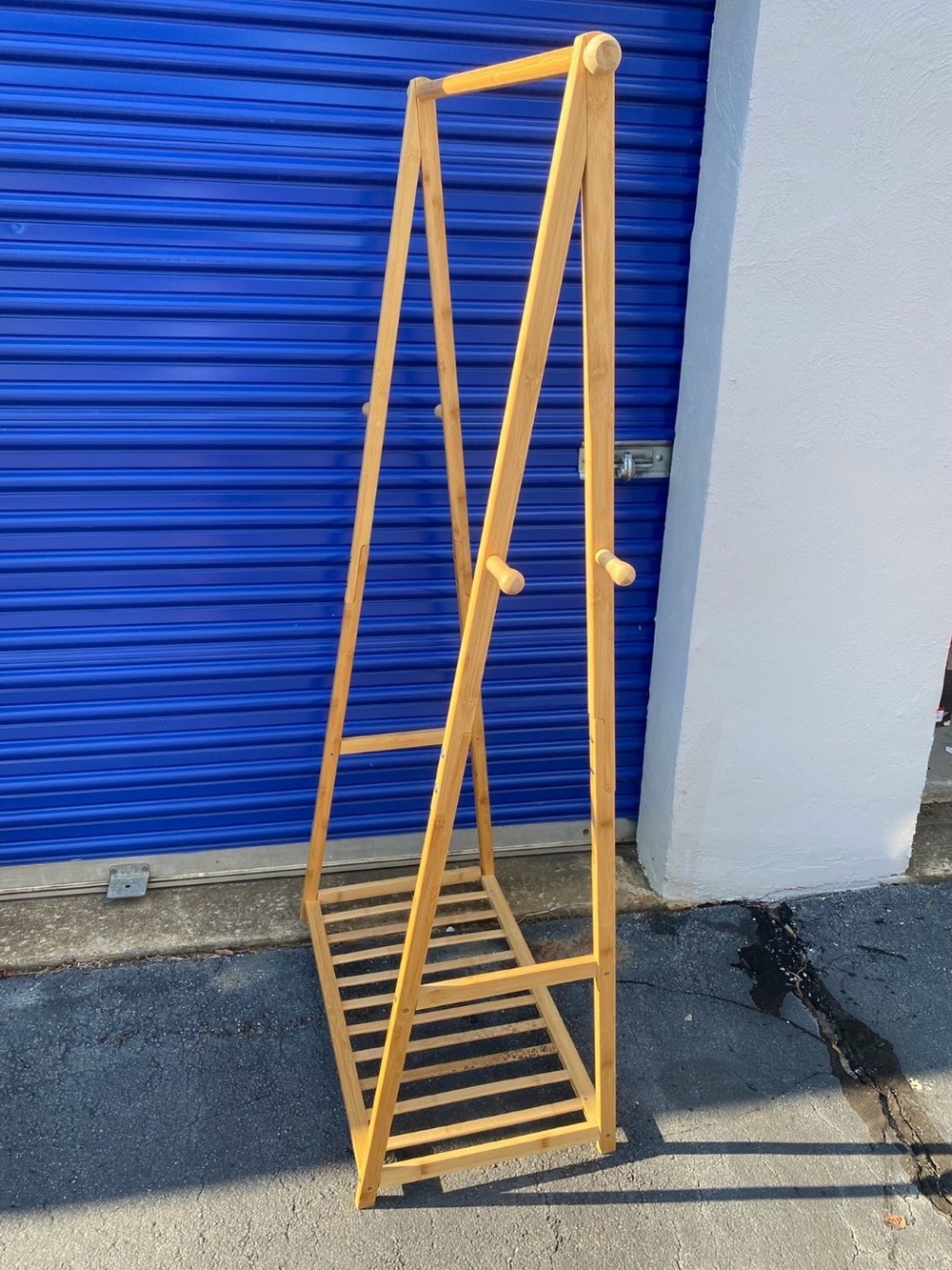 Wooden Garment Rack - Picture 9 of 14